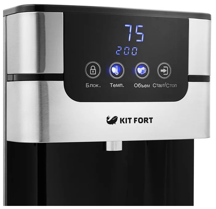 Термопот Kitfort КТ-2501 4л серебристый купить,0