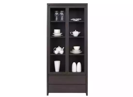 Витрина Каспиан 016 REG 2W2S дуб милано темный купить,NaN