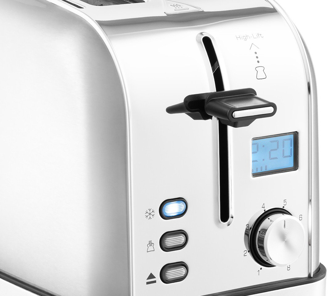 Тостер Kitfort KT-2036-6 серебристый купить,NaN