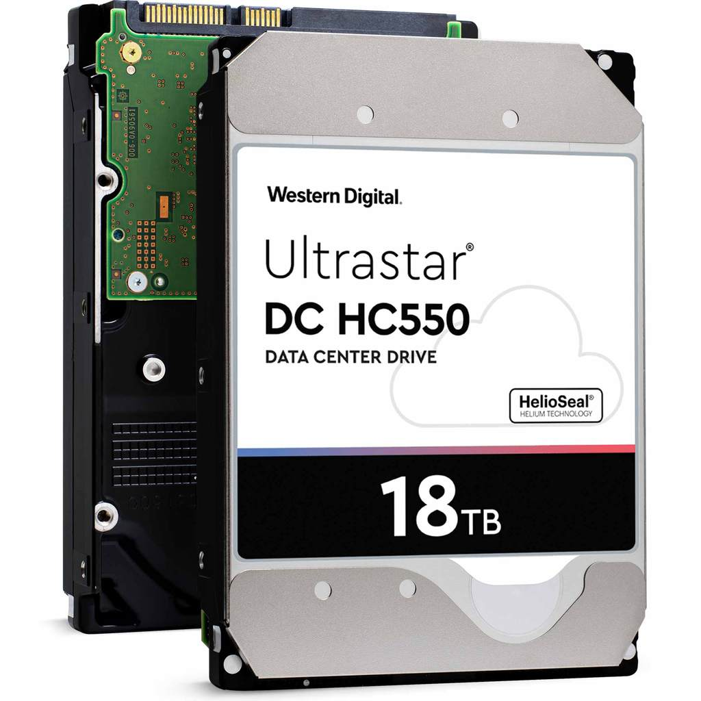 Жесткий диск HDD Western Digital Ultrastar DC HC550 WUH721818ALE6L4 18Tb купить,0