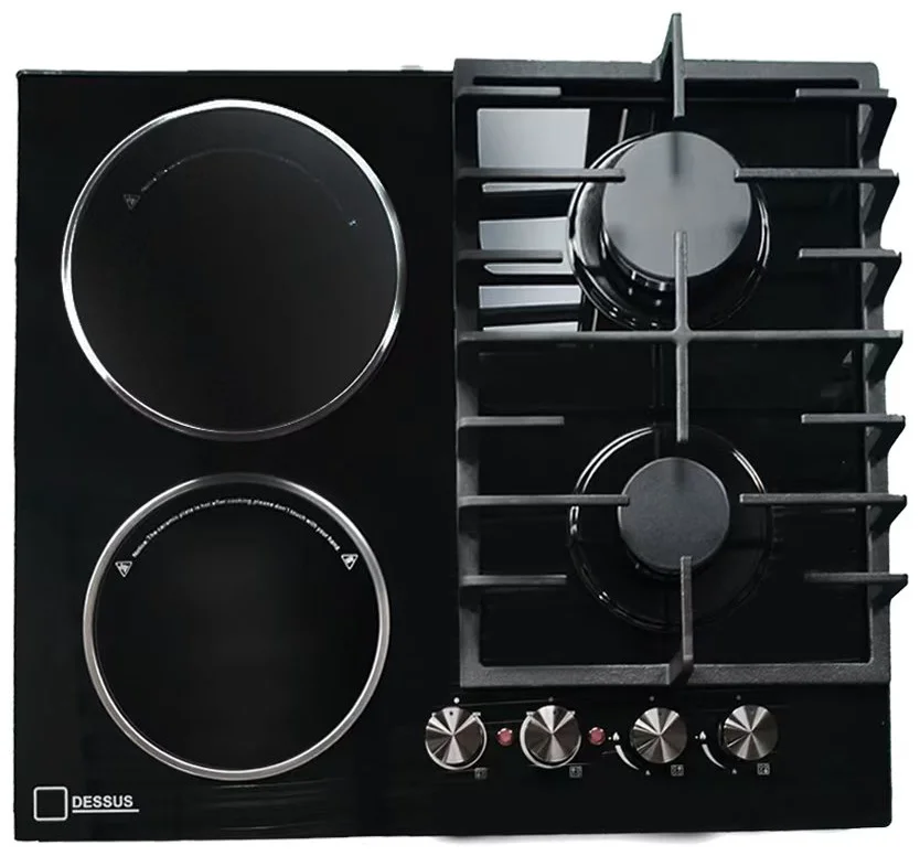 Варочная панель Dessus DCGC-62001B черная купить,0