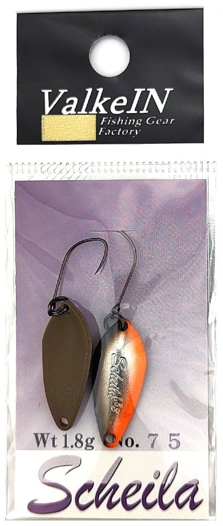 Блесна ValkeIN ValkeIN Scheila# 1.8g Color 75, Poker Brown 1 шт купить,NaN