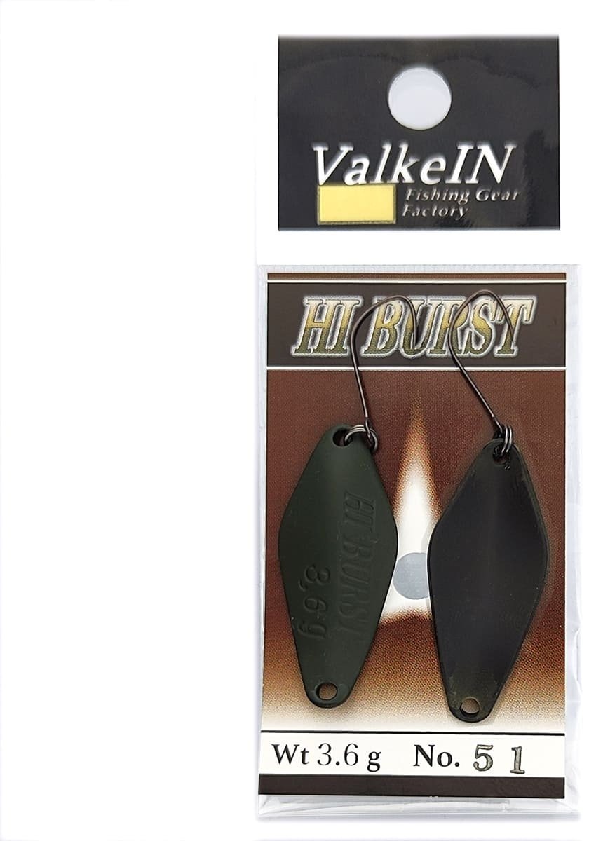 Блесна ValkeIN Hi Burst 3.6g 1 шт 36 мм Native Olive