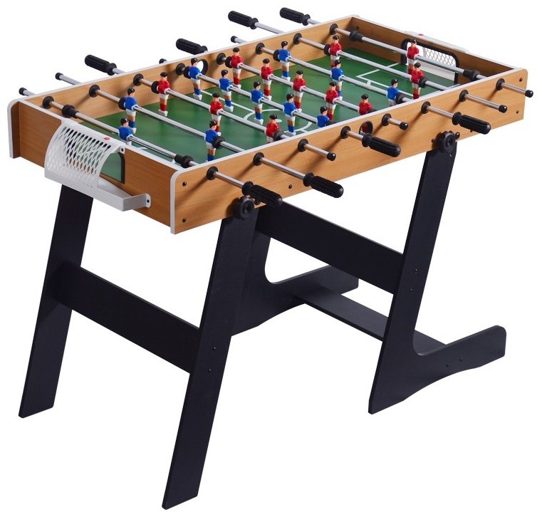 Игровой стол FitTop для футбола коричневый 4 фута