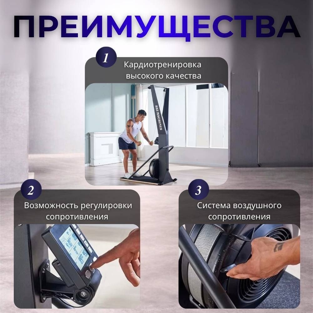 Лыжный тренажер FitTop SkiErg SE1409 купить,NaN
