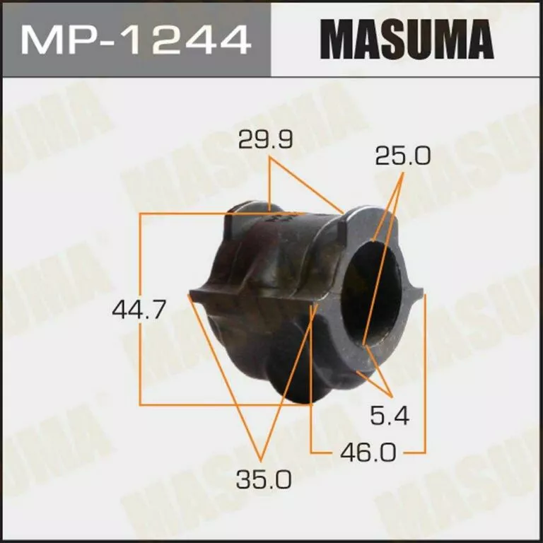 Втулка стабилизатора Masuma MP-1244 d25 54613-AU005 купить,NaN