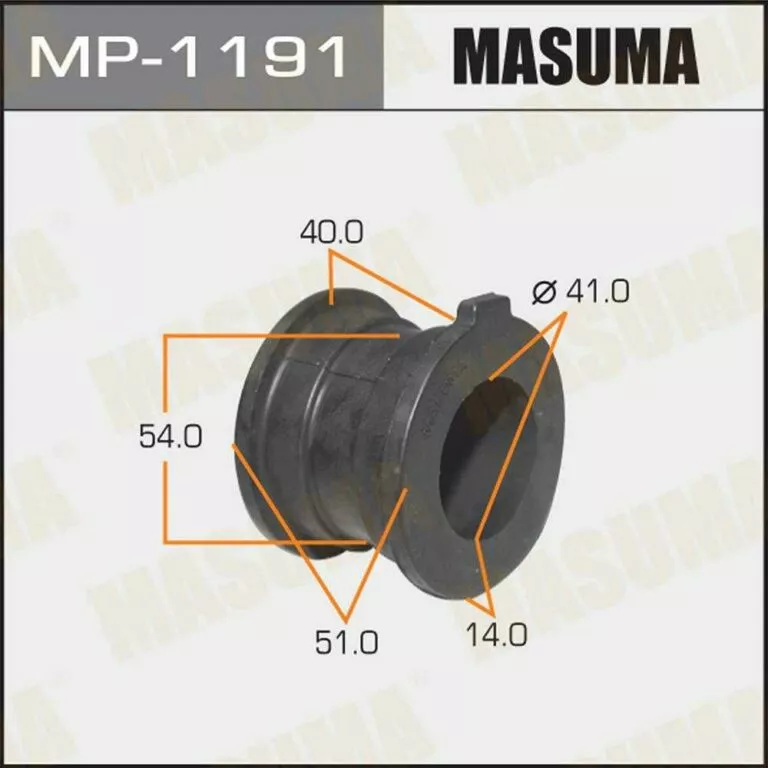 Втулка стабилизатора Masuma MP-1191 d41 48815-60410 купить,NaN