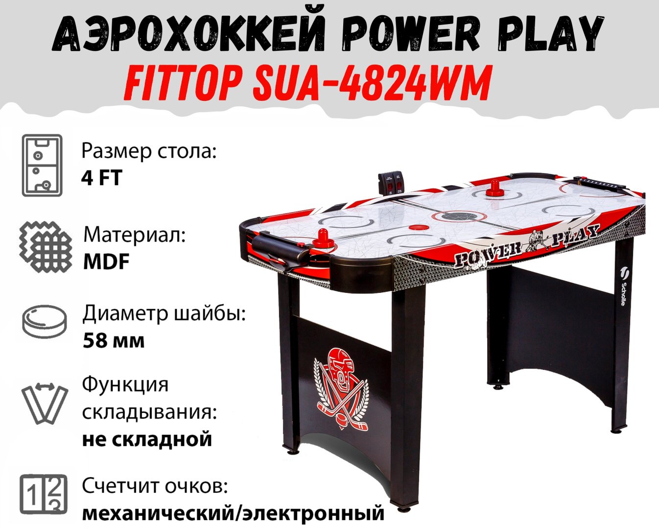 Настольная игра FitTop POWER PLAY
