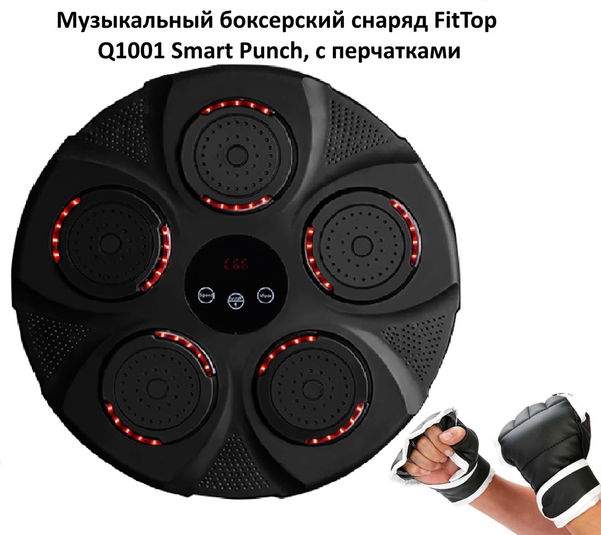 Тренировочный снаряд FitTop FT-Q1001 черный