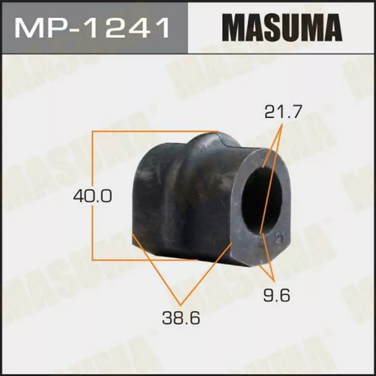 Втулка стабилизатора Masuma MP-1241 d21 54613-AU102 купить,NaN