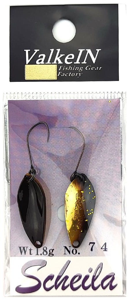 Блесна ValkeIN ValkeIN Scheila# 1.8g Color 74, Golden Brown 1 шт