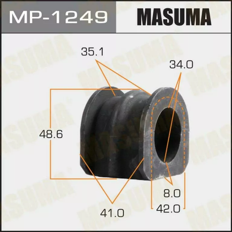 Втулка стабилизатора Masuma MP-1249 купить,NaN