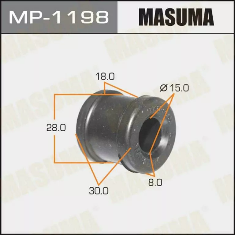 Втулка стабилизатора Masuma MP-1198 9038513013 купить,NaN