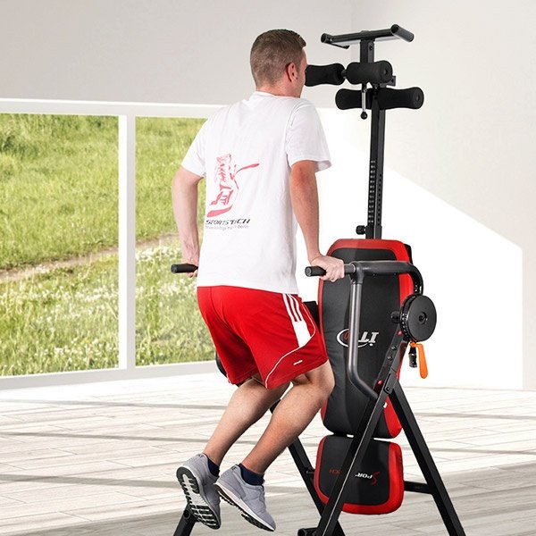 Инверсионный стол FitTop FT-HM05 4 в 1 красный, черный