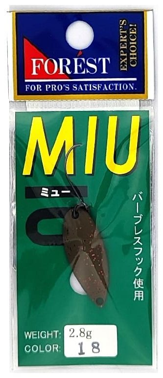 Блесна FOREST MIU 1 шт