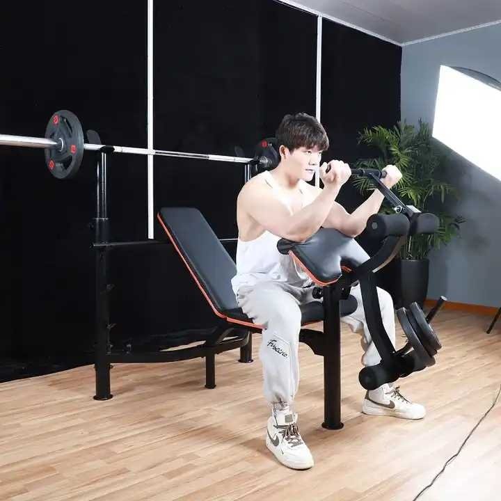Силовой тренажер Скамья многофункциональная для штанги FitTop FT-Q017