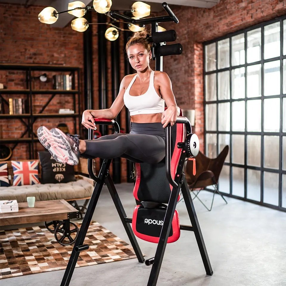 Инверсионный стол FitTop FT-HM05 4 в 1 красный, черный купить,120900