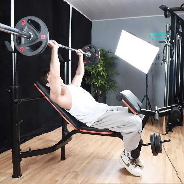 Силовой тренажер Скамья многофункциональная для штанги FitTop FT-Q017 купить,NaN