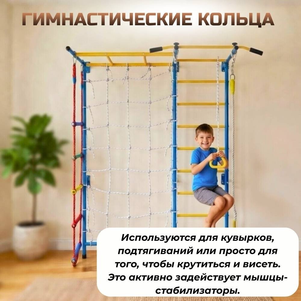 Шведская стенка FitTop XK-029 синий купить,104900
