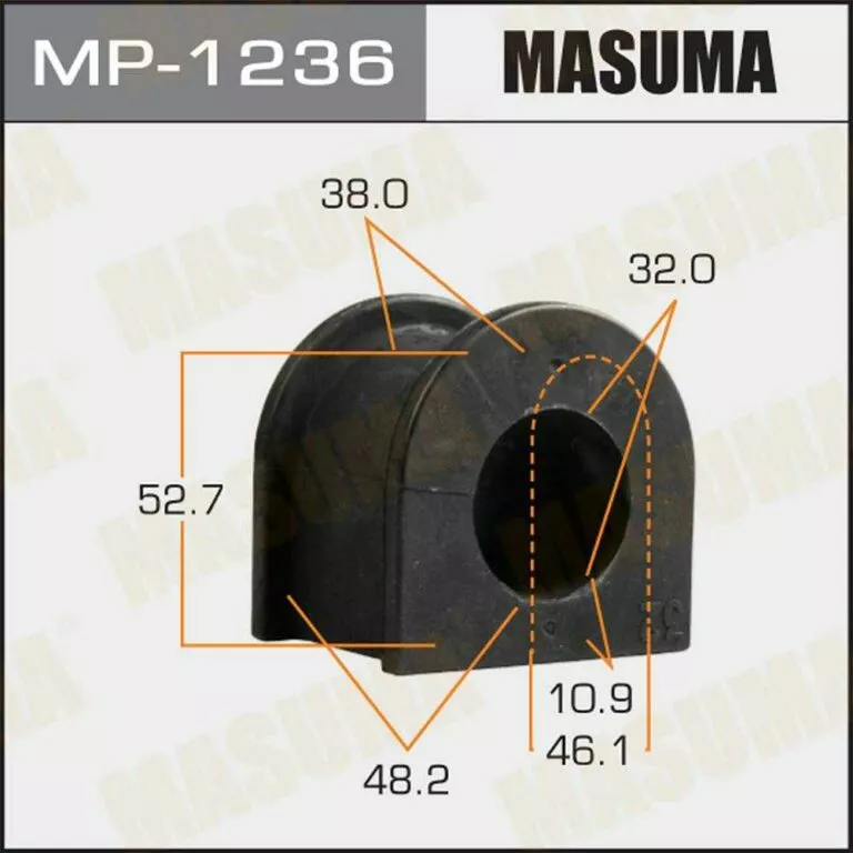 Втулка стабилизатора Masuma MP-1236 d32 4885-0K090