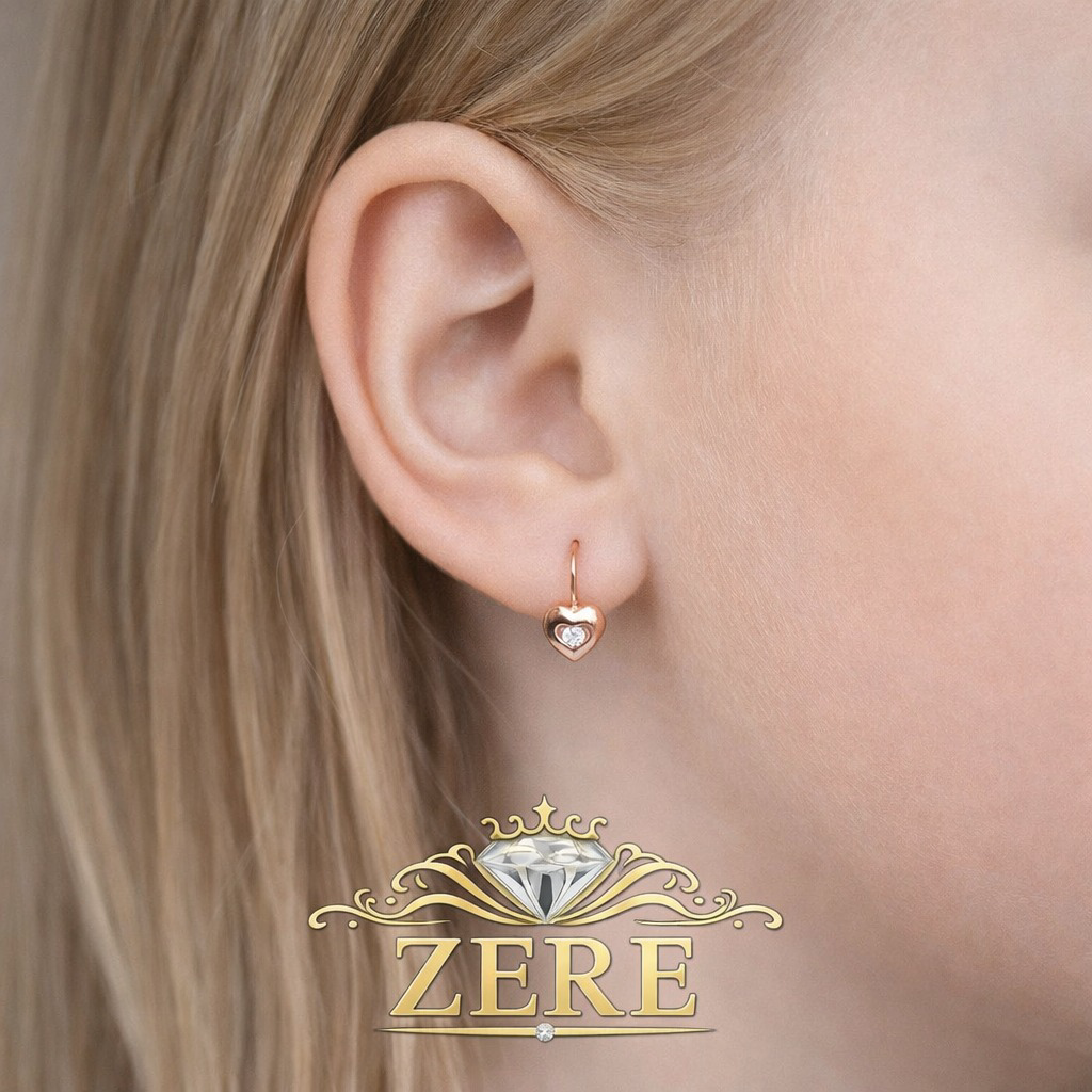 Серьги детские Zere ZR270316 золото 1.01гр купить,88100