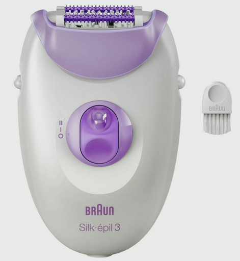Эпилятор Braun SE-3000 фиолетово-белый 