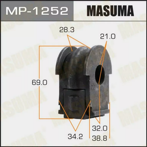 Втулка стабилизатора Masuma MP-1252 d22 54613-4EA0B