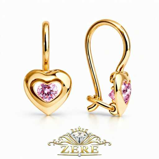 Серьги детские Zere ZR270316 золото 1.01гр