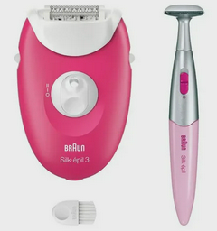 Эпилятор Braun SE-3202 розовый
