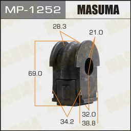Втулка стабилизатора Masuma MP-1252 d22 54613-4EA0B