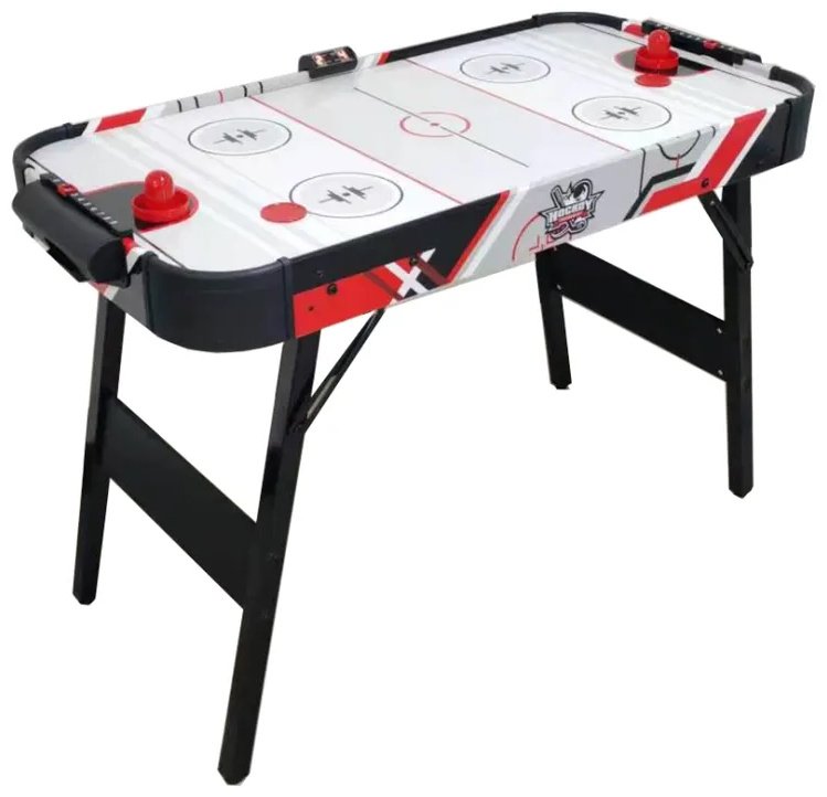 Игровой стол FitTop для аэрохоккея серый 3.5 фута