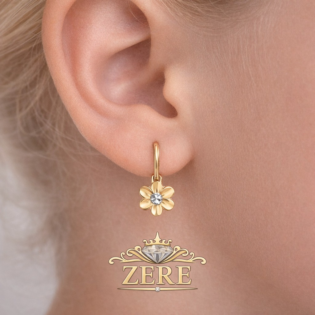Серьги детские Zere ZR270319 золото 0.78гр купить,66100