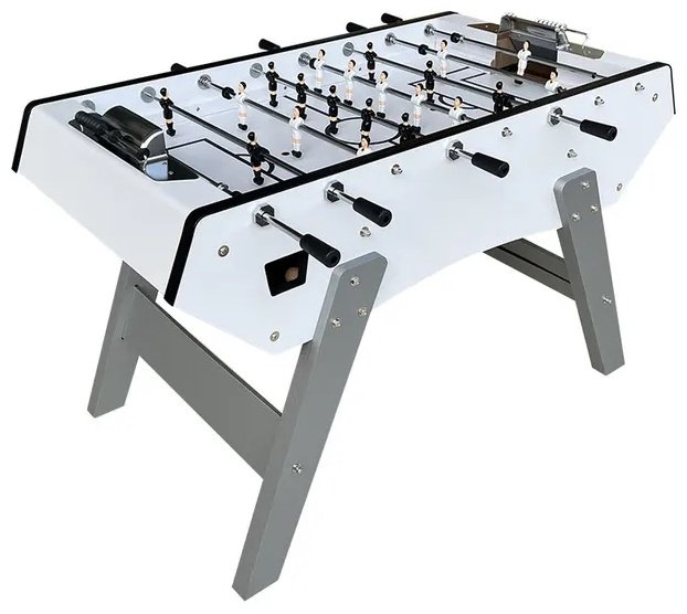 Игровой стол FitTop для футбола белый 6 футов
