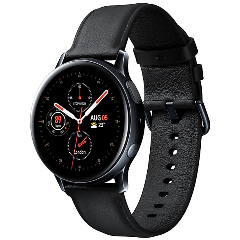 Смарт-часы Samsung Galaxy Watch Active 2 Stainless 40MM SM-R830NSKASKZ Black