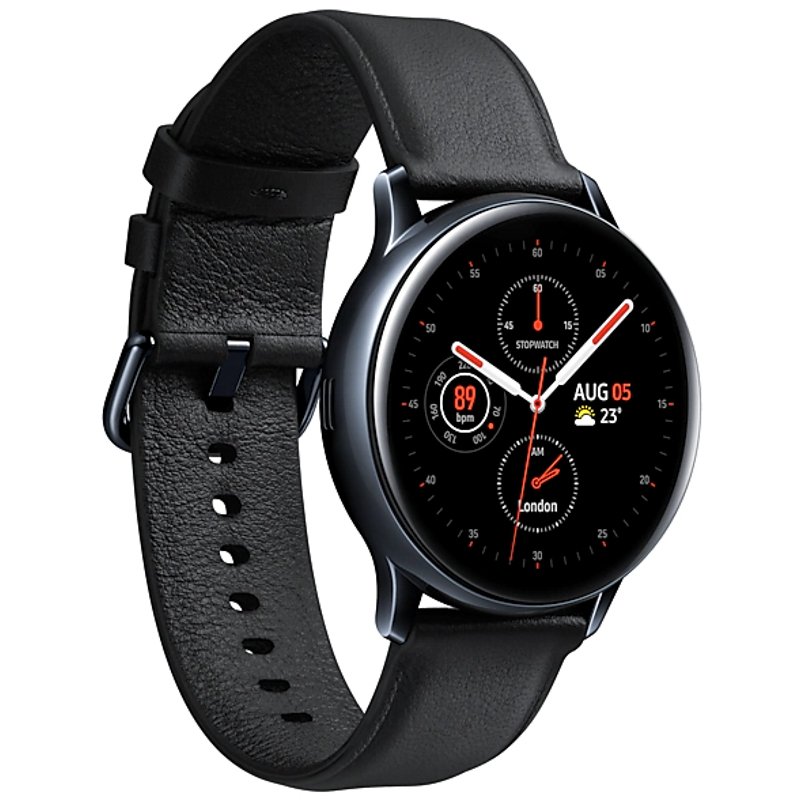 Смарт-часы Samsung Galaxy Watch Active 2 Stainless 40MM SM-R830NSKASKZ Black