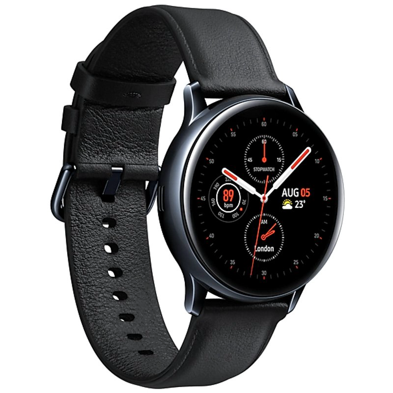 Смарт-часы Samsung Galaxy Watch Active 2 Stainless 40MM SM-R830NSKASKZ Black купить,NaN