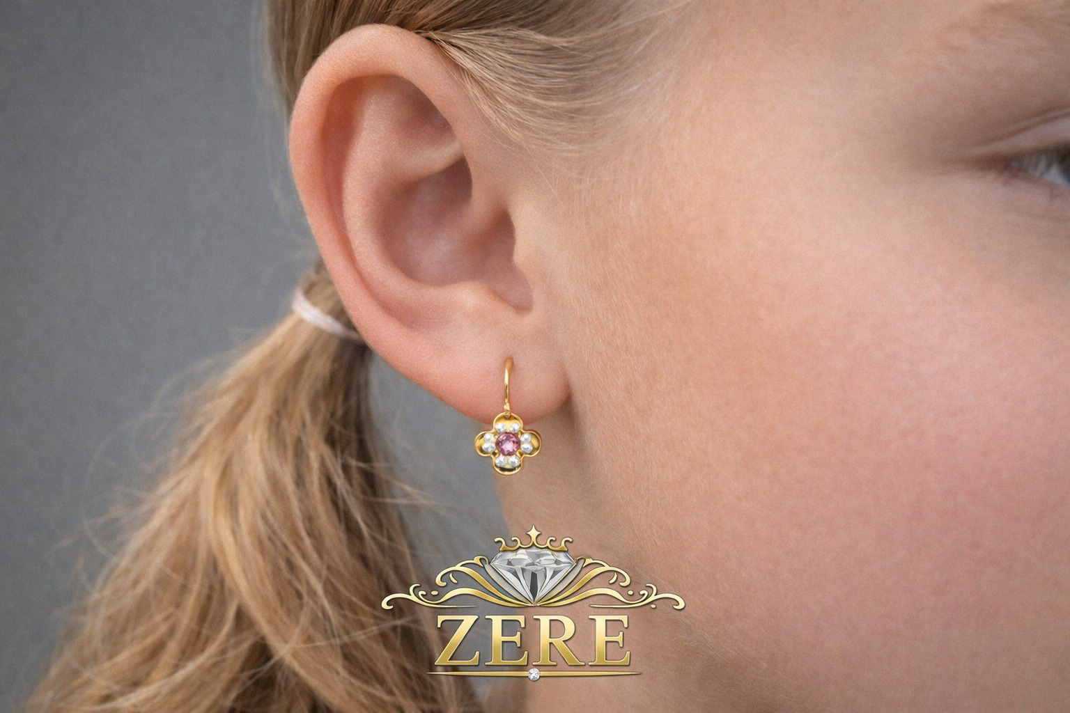 Серьги Zere ZR270320 золото 0.86гр - ForteMarket Серьги Zere ZR270320 золото 0.86гр купить,68700