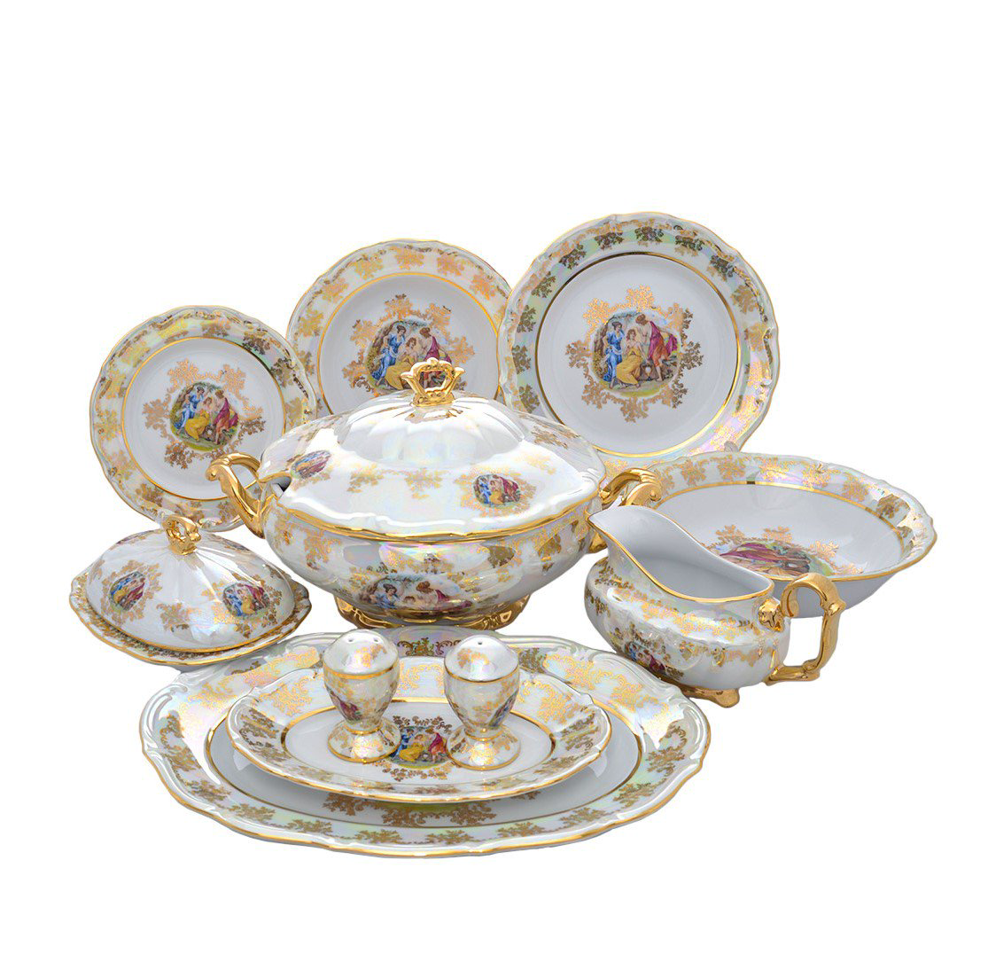 Сервиз чайно-столовый Royal Czech Porcelain s.r.o. Мадонна 72 предмета купить,NaN