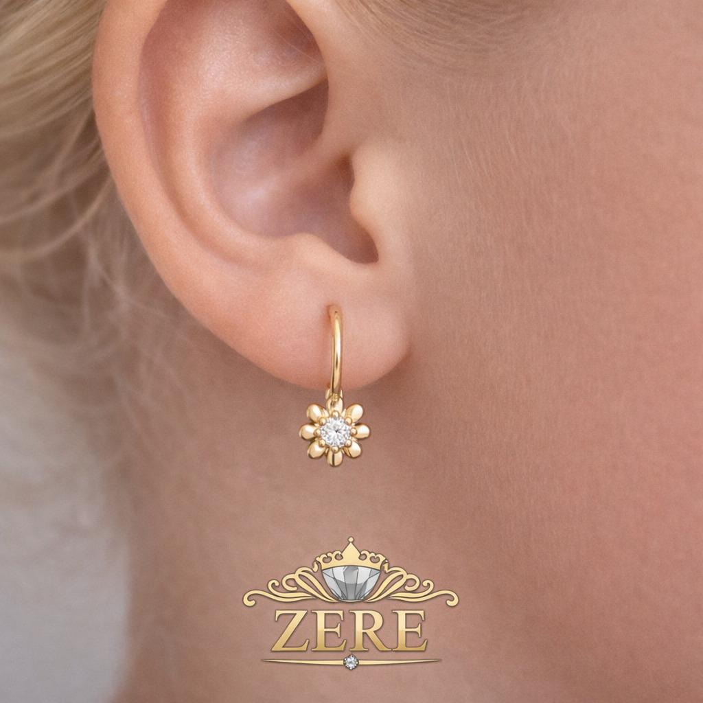 Серьги Zere ZR270323 золото 1.18гр купить,106100