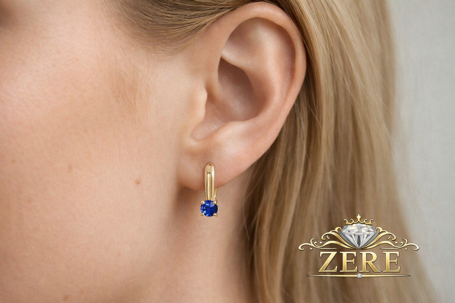 Серьги Zere ZR270329 золото 0.73гр купить,61100