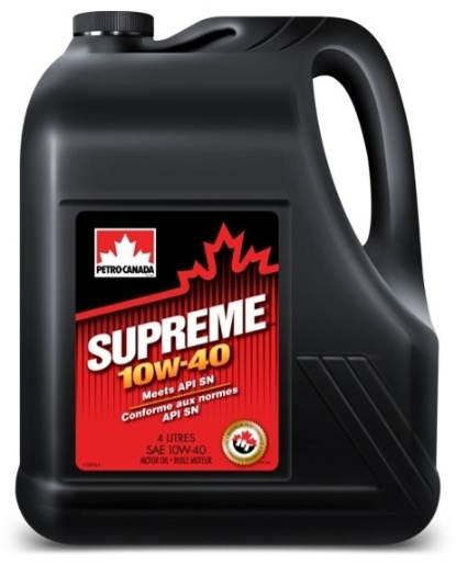Моторное масло Petro-Canada Supreme 10/40 п/с 4л купить,NaN