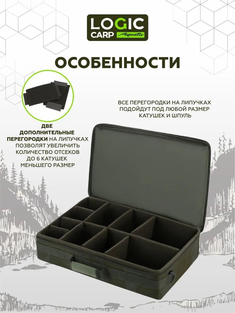 Сумка Aquatic LC-RSB4 хаки купить,NaN