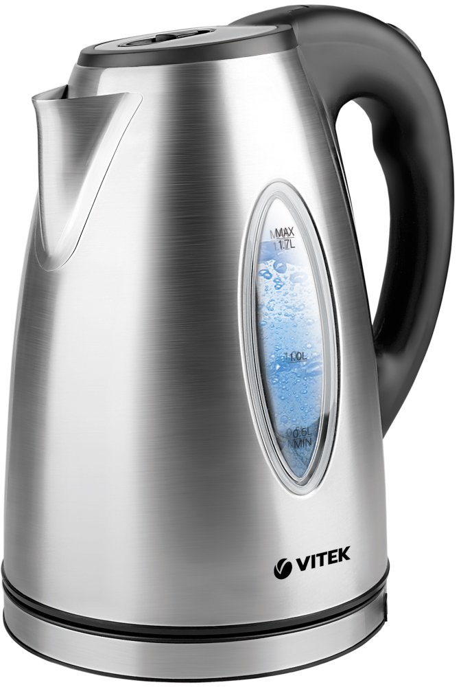 Чайник Vitek VT-7019 ST 1,7л серебристый купить,NaN