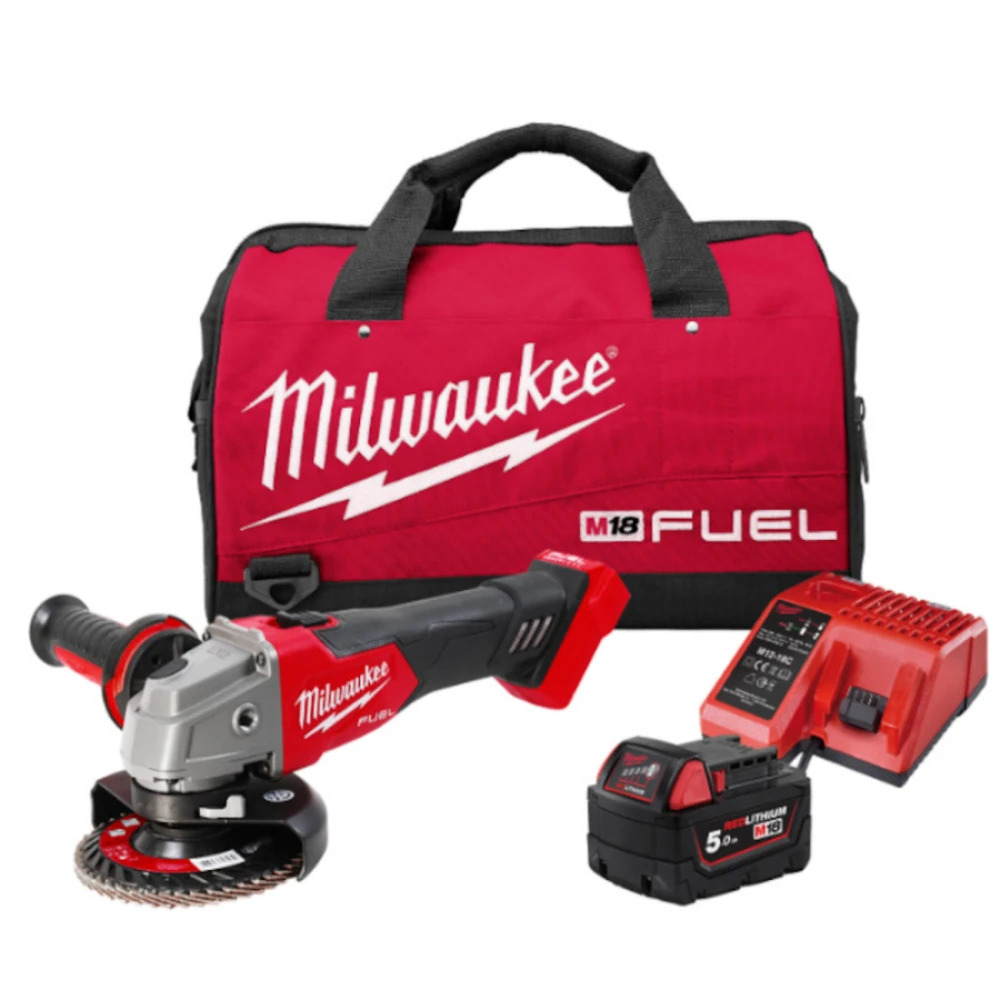 Шлифмашина угловая Milwaukee M18 FSAG125X-501BRF 4933500779 купить,NaN