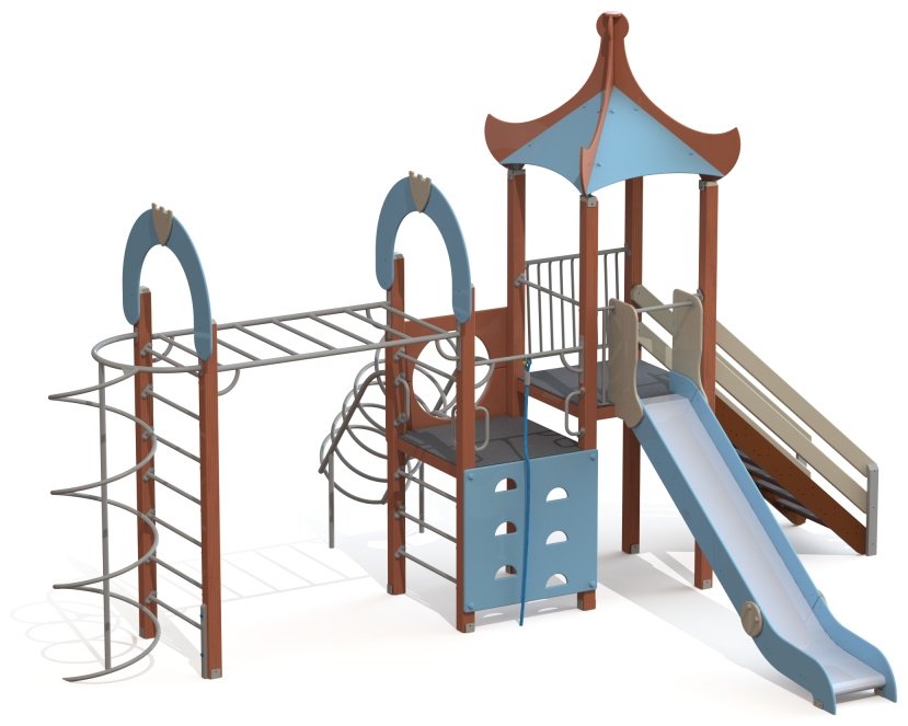 Спортивно-игровой комплекс Activity Park KZ009, 645x540x420 см