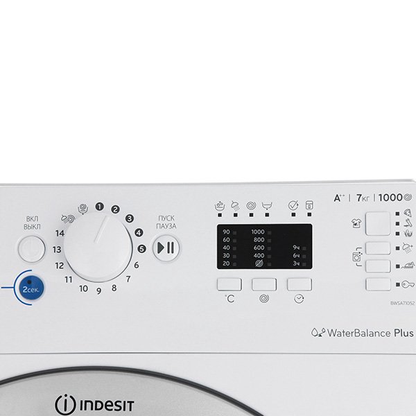 Стиральная машина Indesit BWSA 71052 LS белая купить,NaN