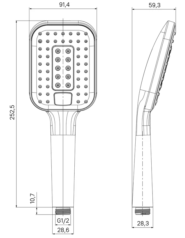 Лейка для душа Milardo 3F Ideal Spa Milardo ILS3FCSM18 хром купить,30100