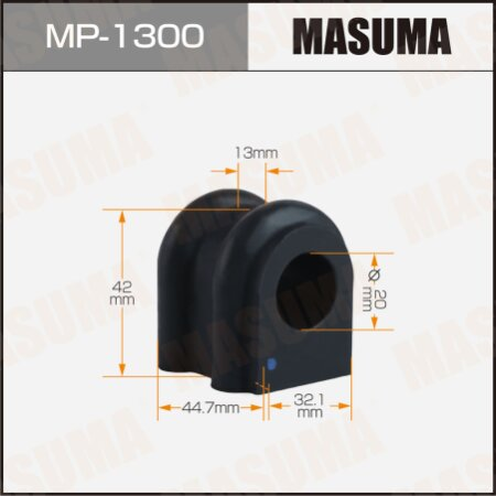 Втулка стабилизатора Masuma MP-1300 d20 54813-3X000 купить,NaN