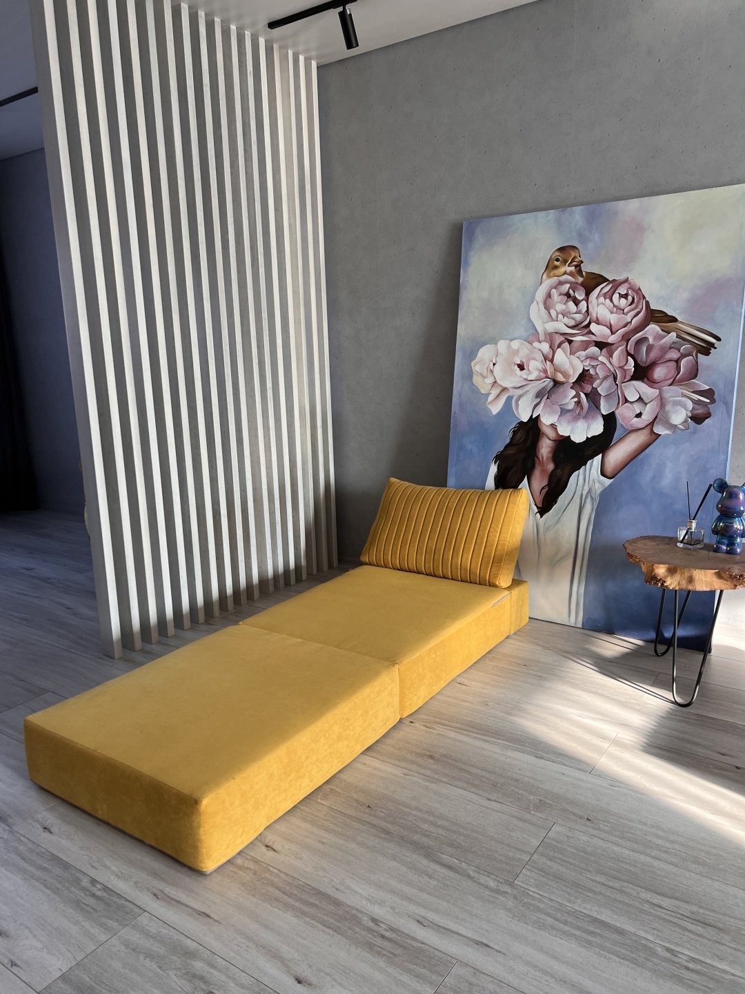 Бескаркасное кресло PRESTIGE MEBEL 09 , обивка велюр, желтый купить,NaN
