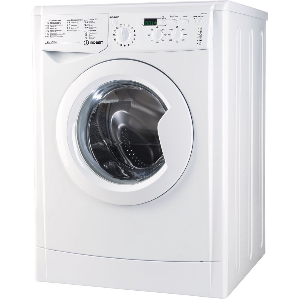 Стиральная машина Indesit IWSD 5105 UZ белая купить,NaN